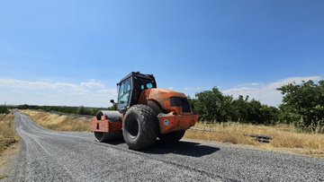 Malatya Battalgazi'de Yol Çalışmaları Devam Ediyor