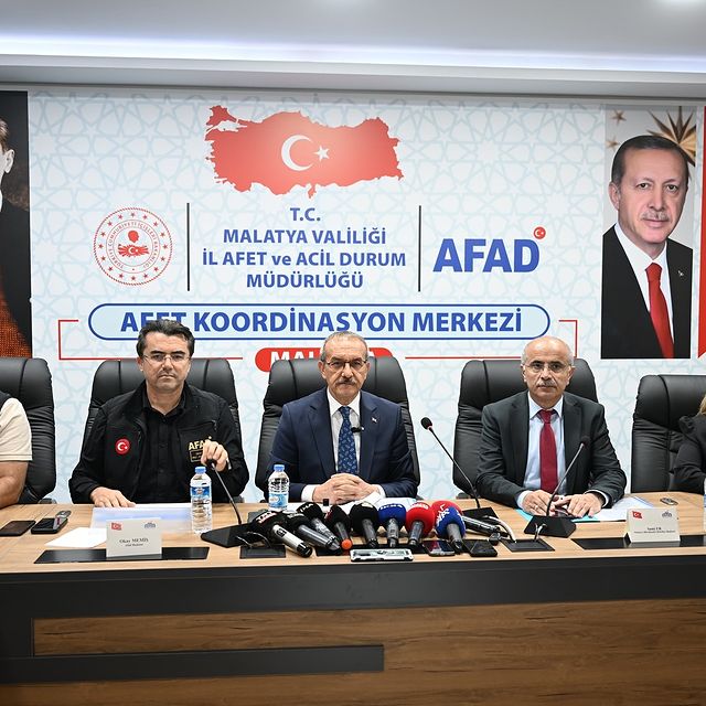 Malatya'da Afet Koordinasyon Toplantısı Yapıldı