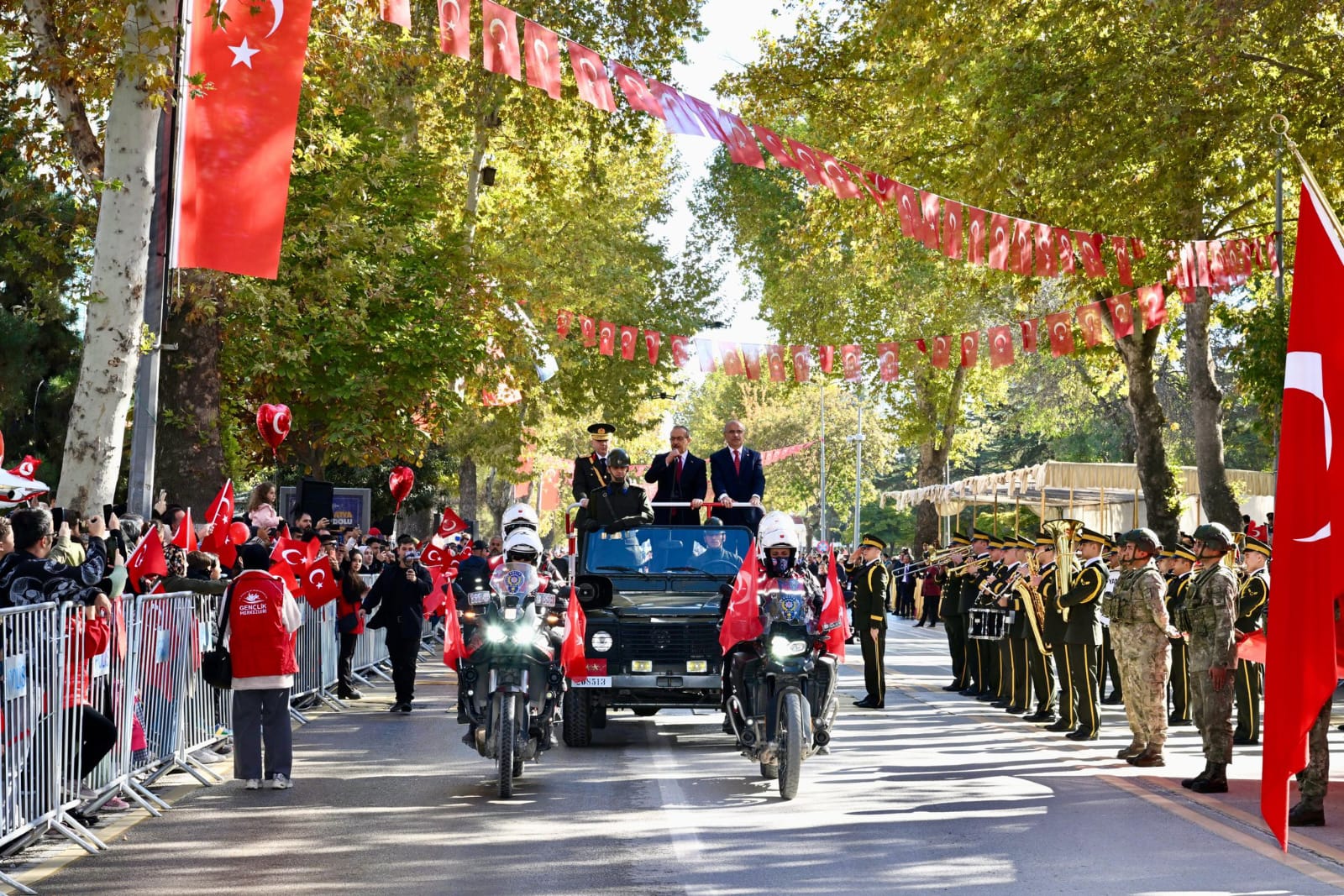 Malatya'da 29 Ekim Cumhuriyet Bayramı Kutlamaları