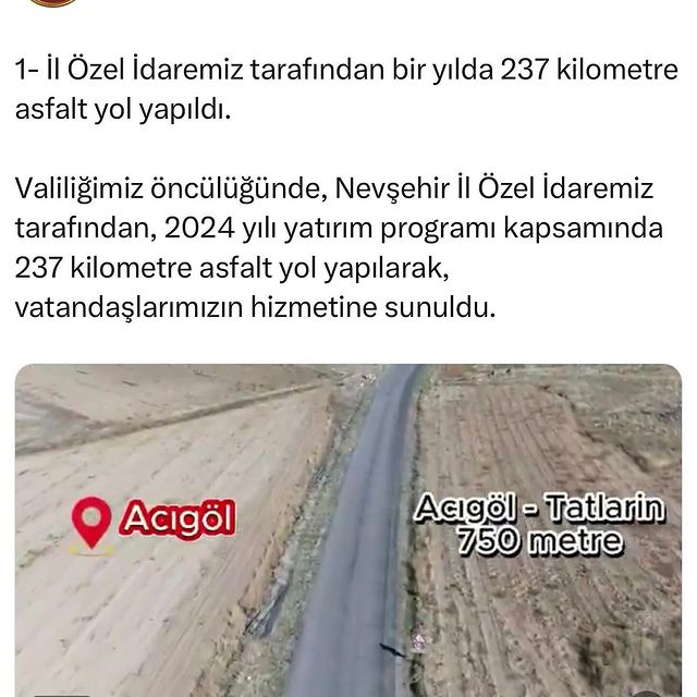 2024 Yılı Yol Programı Başarıyla Tamamlandı