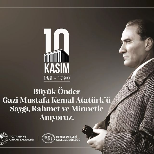 Anma Törenleriyle Gazi Mustafa Kemal Atatürk Saygıyla Anıldı