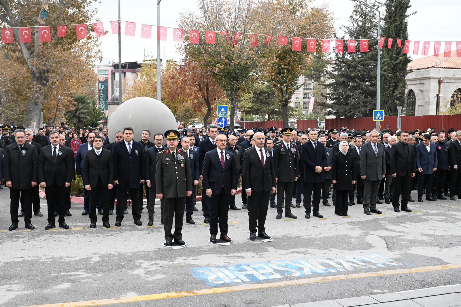 Türkiye Cumhuriyeti'nin Kurucusu Mustafa Kemal Atatürk'ün Vefatının 86. Yılında Anma Töreni Düzenlendi