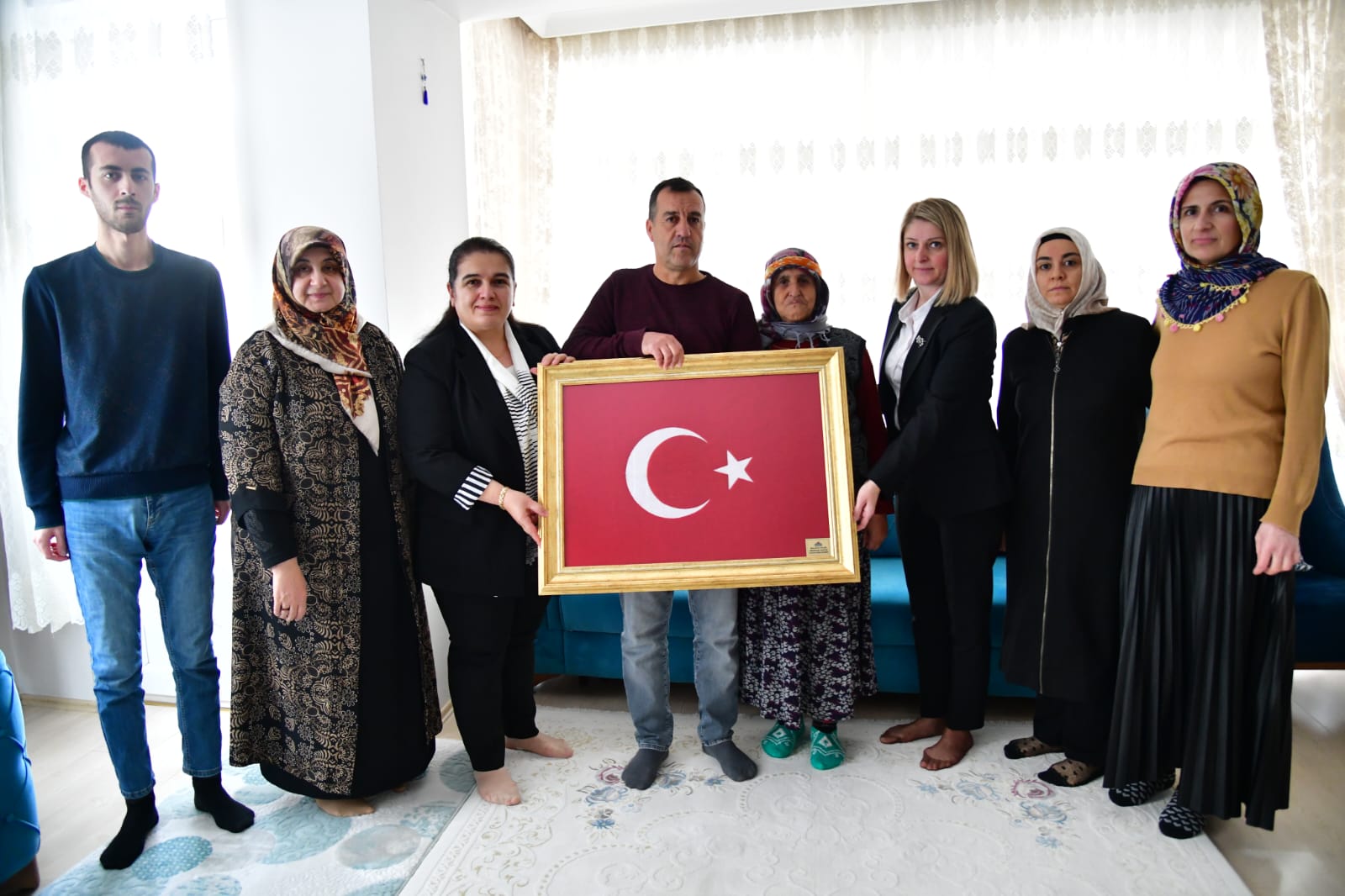 Selda Yavuz Şehit Ailelerini Ziyaret Etti