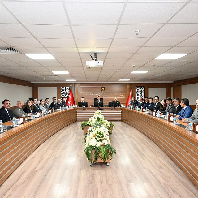 Malatya'da Kış Mevsiminde Trafik Güvenliği Toplantısı Düzenlendi