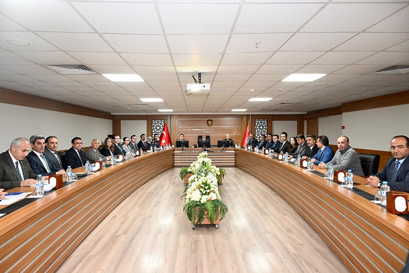 Malatya'da Karla Mücadele Tedbirleri Toplantısı Yapıldı