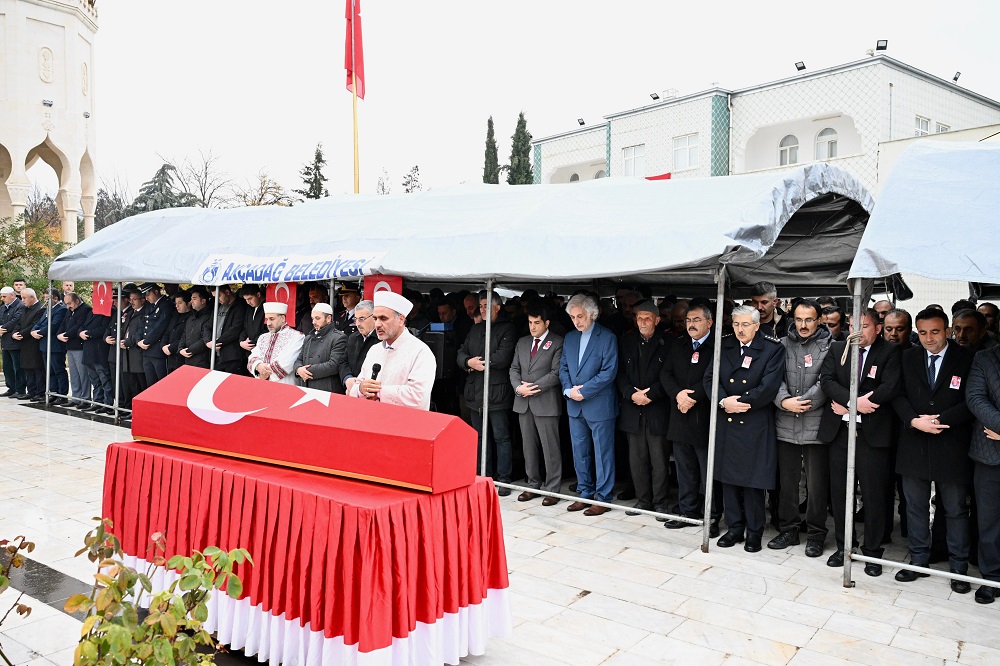 Şehit Polis Memuru Lütfü Beykoz'un Cenaze Töreni