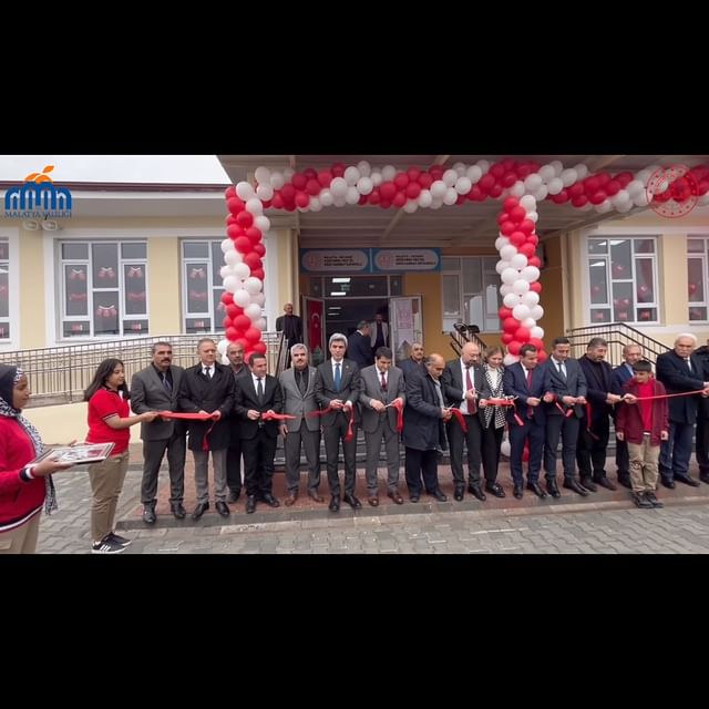 Malatya’da Güzyurdu Veysel Erdi Canbay İlk ve Ortaokulu Açıldı