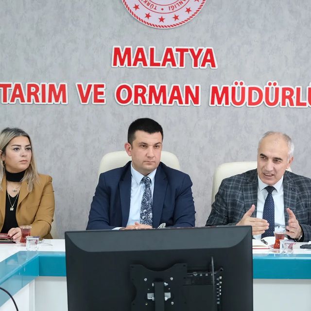 Malatya Tarım İl Müdürlüğü, Tarımsal Üretici Örgütleriyle Toplantı Yaptı