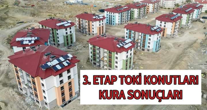 Yeşil Hisar Belediyesi, 3. Etap TOKİ Kura Sonuçlarını Duyurdu