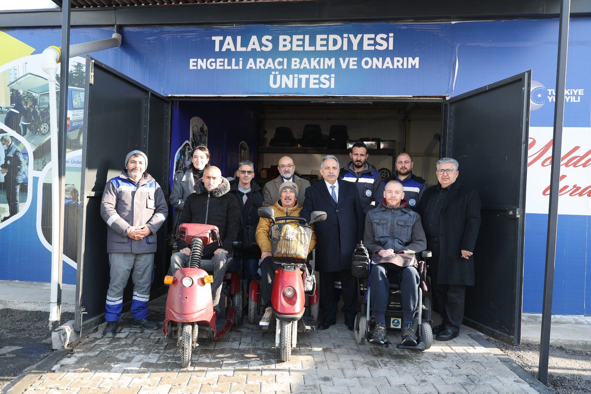 3 Aralık Dünya Engelliler Günü'nde Engellilere Destek Talas Belediyesi'nden