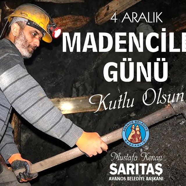 Madencilerimizin Değerli Emeği 4 Aralık Madenciler Günü'nde Kutlandı