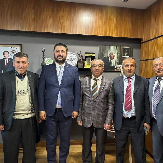 TBMM'de Hacıbektaş Muhtarları Buluştu