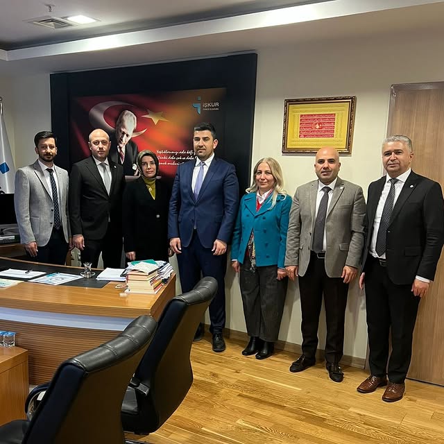 Malatya Eczacı Odası Başkanı ve Heyeti İŞKUR Genel Müdürlüğünü Ziyaret Etti