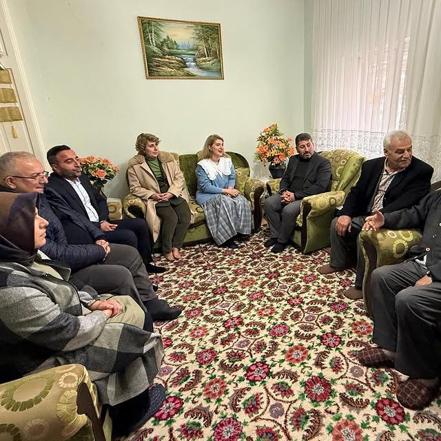Akçadağ'da Eski Başkan Ziyareti