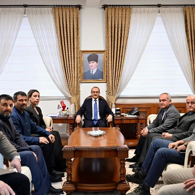 TMMOB Üyeleri Malatya Valisi Seddar Yavuz'u Ziyaret Etti