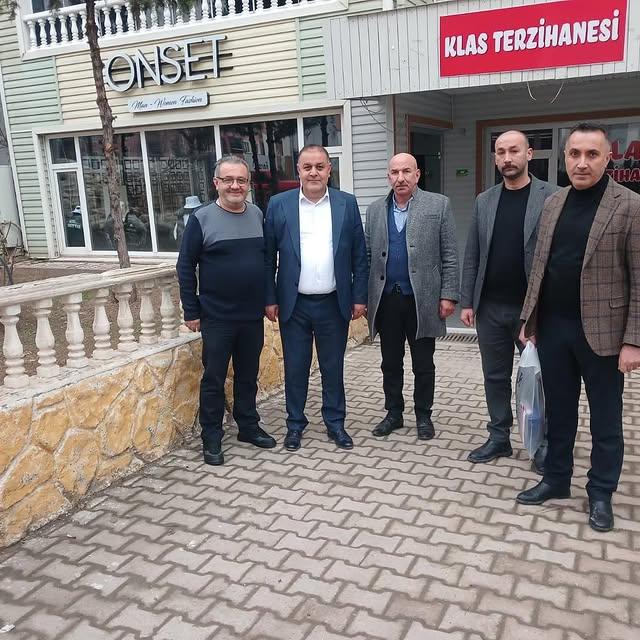 MHP Malatya İl Başkanlığı Onset Giyim Mağazasını Ziyaret Etti
