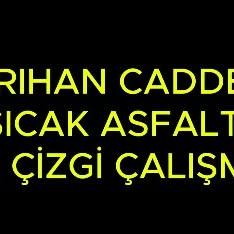 Asfalt Yol Çizgi Çalışması Tamamlandı