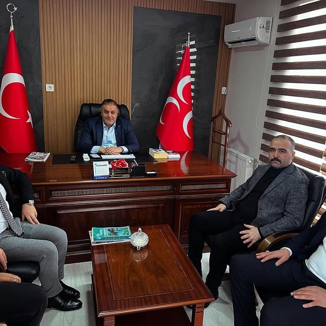 MHP Malatya İl Başkanlığı, Gözde Hastanesi Müdürü'nü Ağırladı