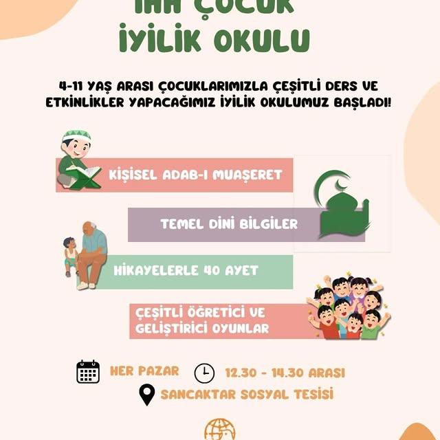 Malatya İHH Çocuk Programı Başlıyor