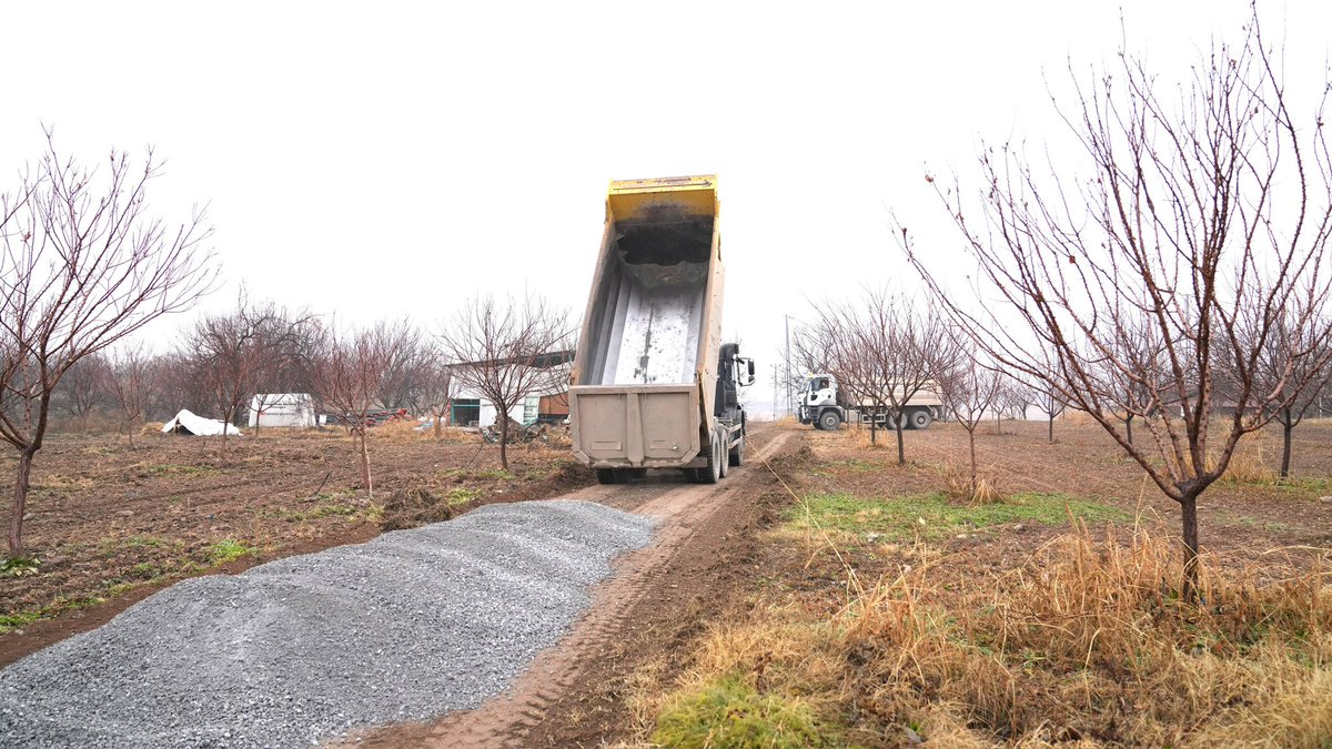 Malatya Battalgazi’de Yolların Durumu İyileştiriliyor