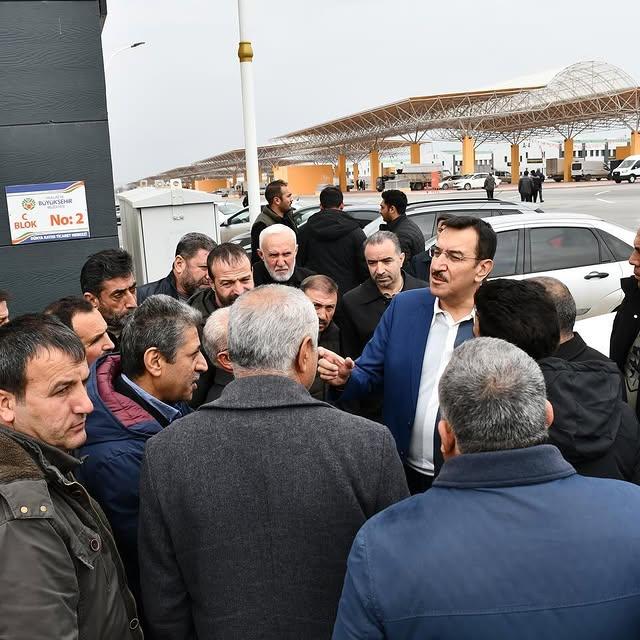 Malatya'nın Kayısı Ticaret Merkezini Ziyaret