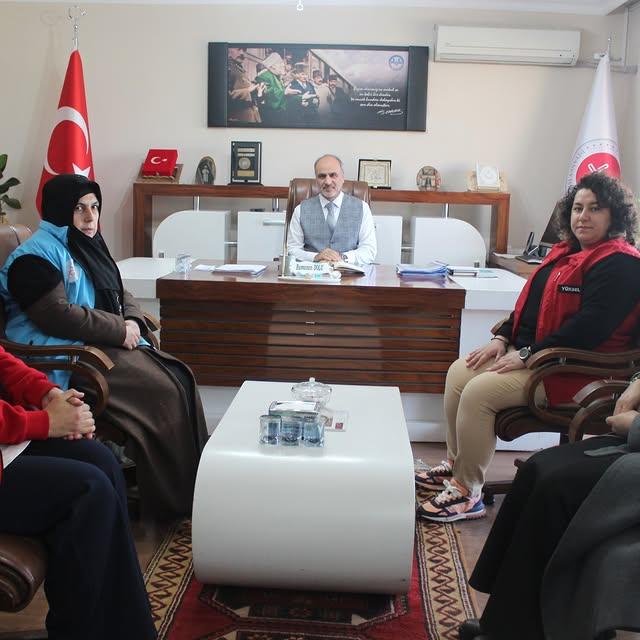 Beydağı Gençlik Merkezi, Malatya İl Müftülüğü'nü Ziyaret Etti