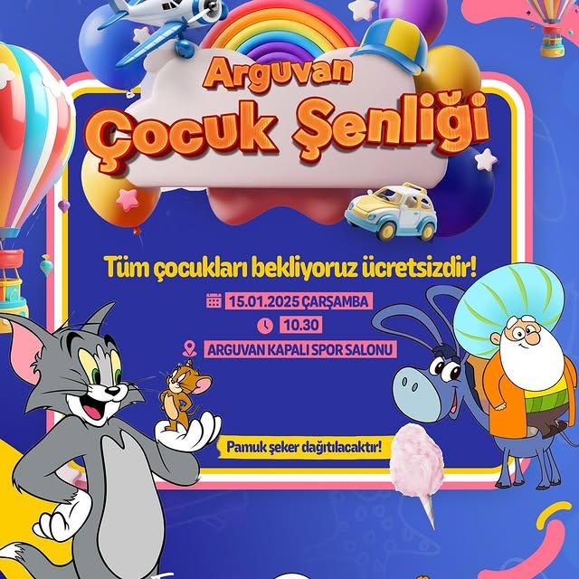Arduvan'da Çocuk Şenliği Düzenleniyor