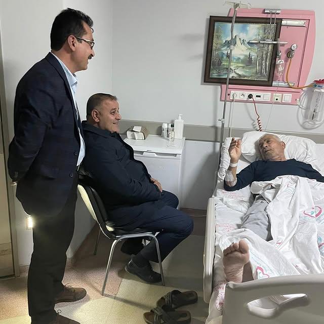 MHP Malatya'da Başkan Altun'un Babasına Geçmiş Olsun Ziyareti