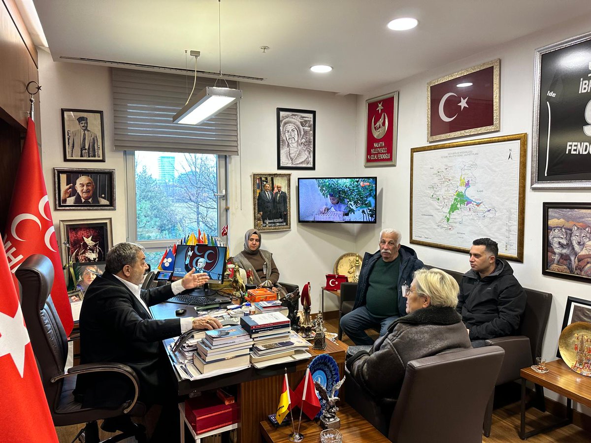 TBMM'de Milletvekili Mehmet Fendoğlu Hemşehrileriyle Buluştu