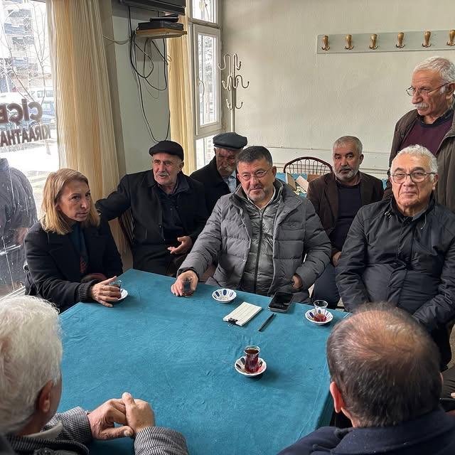 CHP Malatya Milletvekili Veli Ağbaba, Esnafla Buluştu