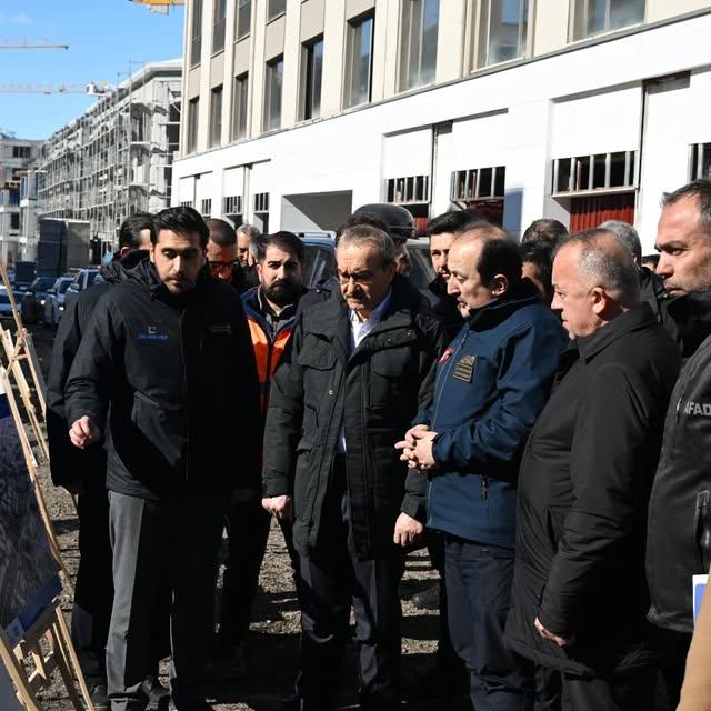 Malatya Valisi Seddar Yavuz, Çarşı Proje Alanında İncelemelerde Bulundu