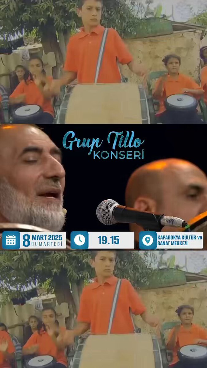 Nevşehir Belediyesi'nden Grup Tillo Konseri Daveti