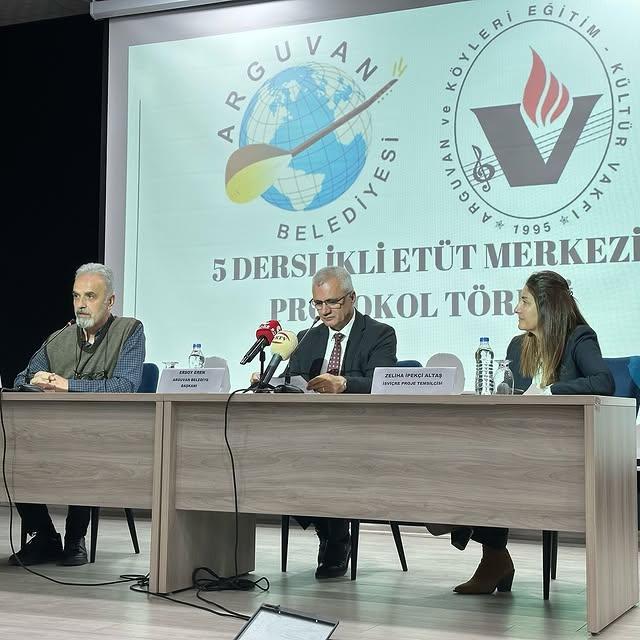 Arguvan Belediye Başkan Adayı Ersoy Eren, Çocuklar ve Eğitim İçin Etüt Merkezi Açılışı Yaptı