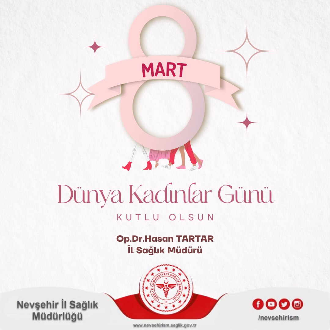 Nevşehir İl Sağlık Müdürlüğü: 8 Mart Dünya Kadınlar Günü Kutlaması