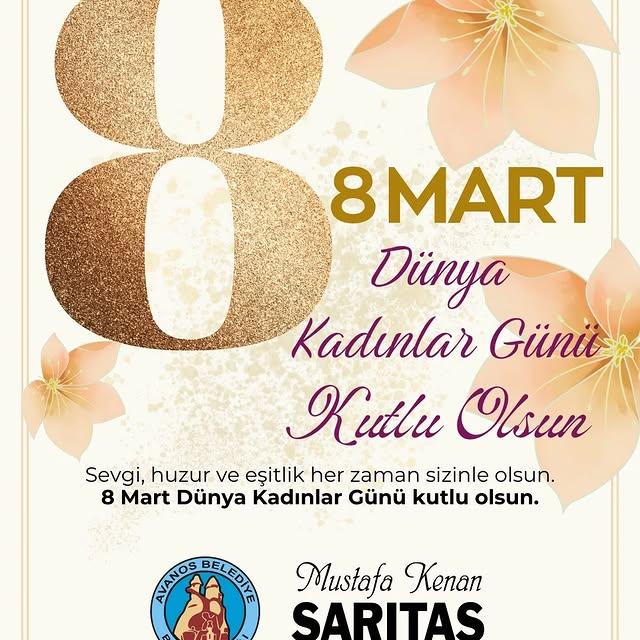 Avanos Belediyesi'nden 8 Mart Dünya Kadınlar Günü Mesajı
