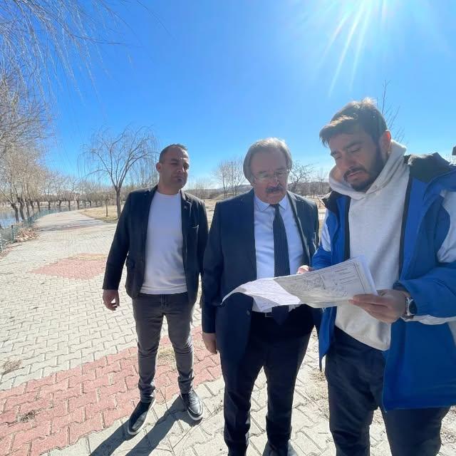 Avanos Belediyesi, Kızılırmak Nehri Taşkın Kontrol Projesi'nde Sondaj Çalışmalarını İnceledi
