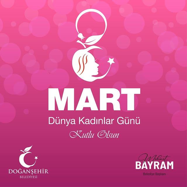 CHP Doğanşehir Belediye Başkan Adayı Mehmet Bayram, 8 Mart Dünya Kadınlar Günü'nü Kutladı
