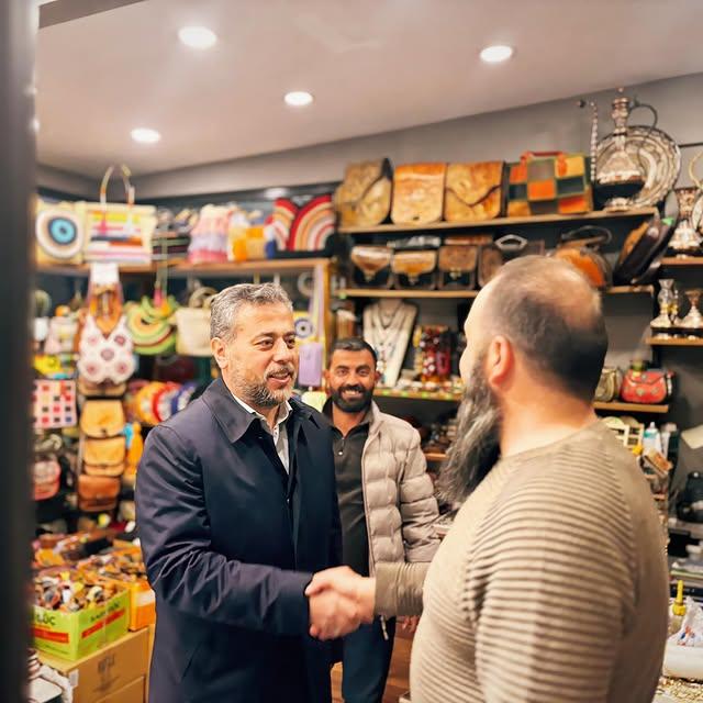 AK Parti Nevşehir Milletvekili Süleyman Özgün, Göreme'de Esnaflarla Buluştu