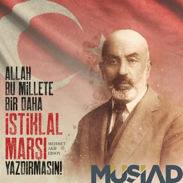 MÜSİAD Malatya Şubesi, İstiklal Marşı'nın 104. Yıldönümünü Kutladı