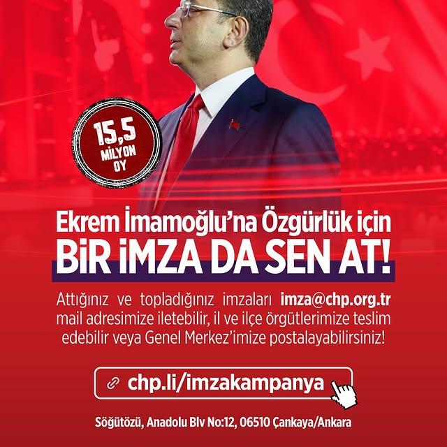 CHP, Erken Seçim Talebi İçin İmza Kampanyası Başlattı