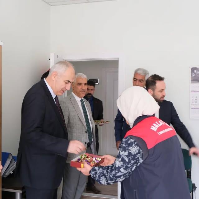 Malatya İl Tarım ve Orman Müdürü Personeli Ziyaret Etti