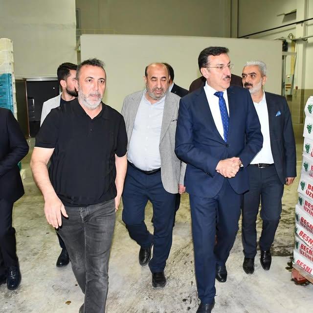 Malatya'da Organik Tarım Üretimine Destek: Tüfenkci, Akbaş Organik Tarım İşletmesini Ziyaret Etti