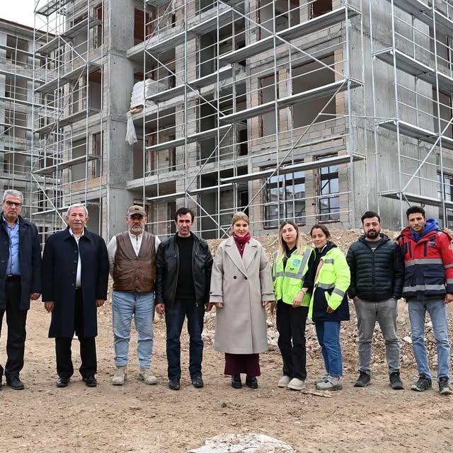 AK Parti Milletvekili Kara, Malatya'daki Rezerv Alan Şantiye Ziyareti Yaptı
