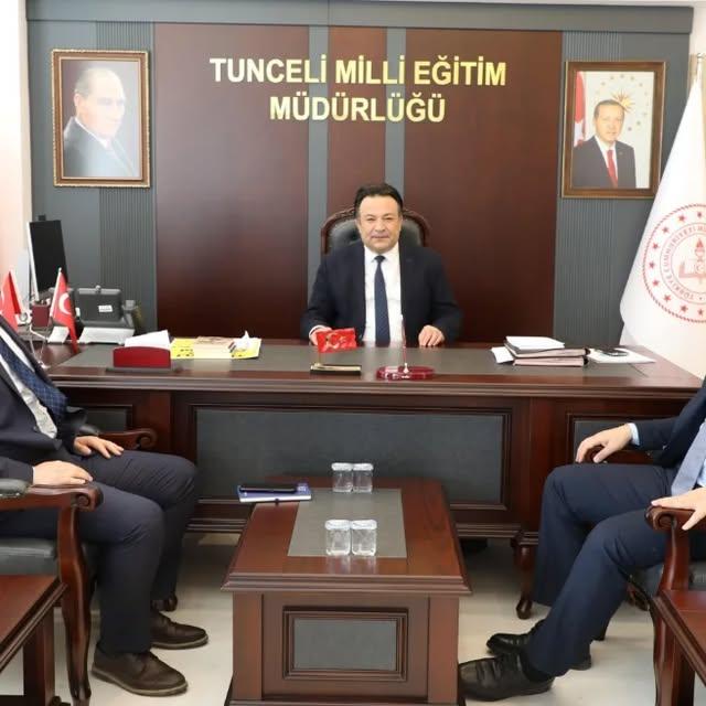 Fırat Kalkınma Ajansı Tunceli İl Milli Eğitim Müdürünü Ziyaret Etti