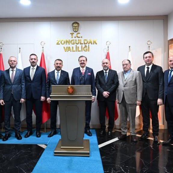 Nevşehir TSO, Zonguldak Valisini Ziyaret Etti