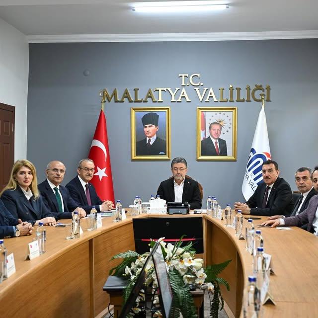 Malatya'da Zirai Don Felaketiyle İlgili Koordinasyon Toplantısı