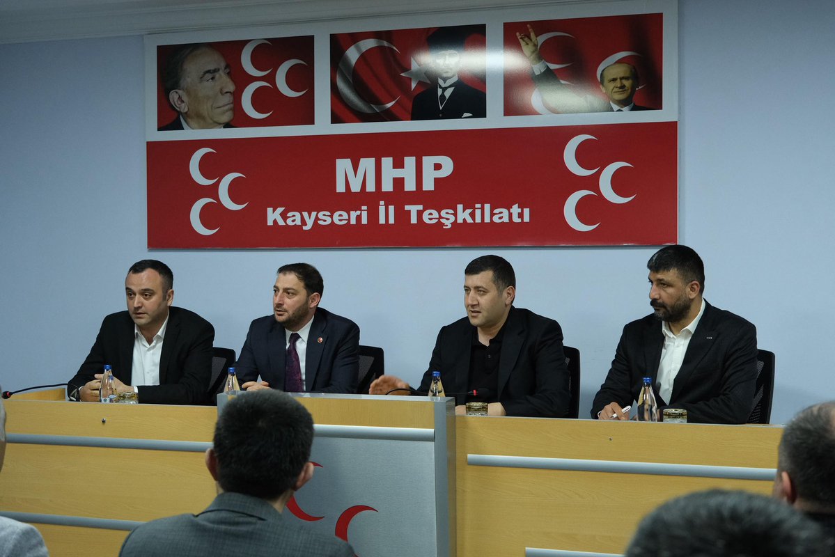 MHP Kayseri, İl İstişare Toplantısı ile Teşkilatları Buluştu