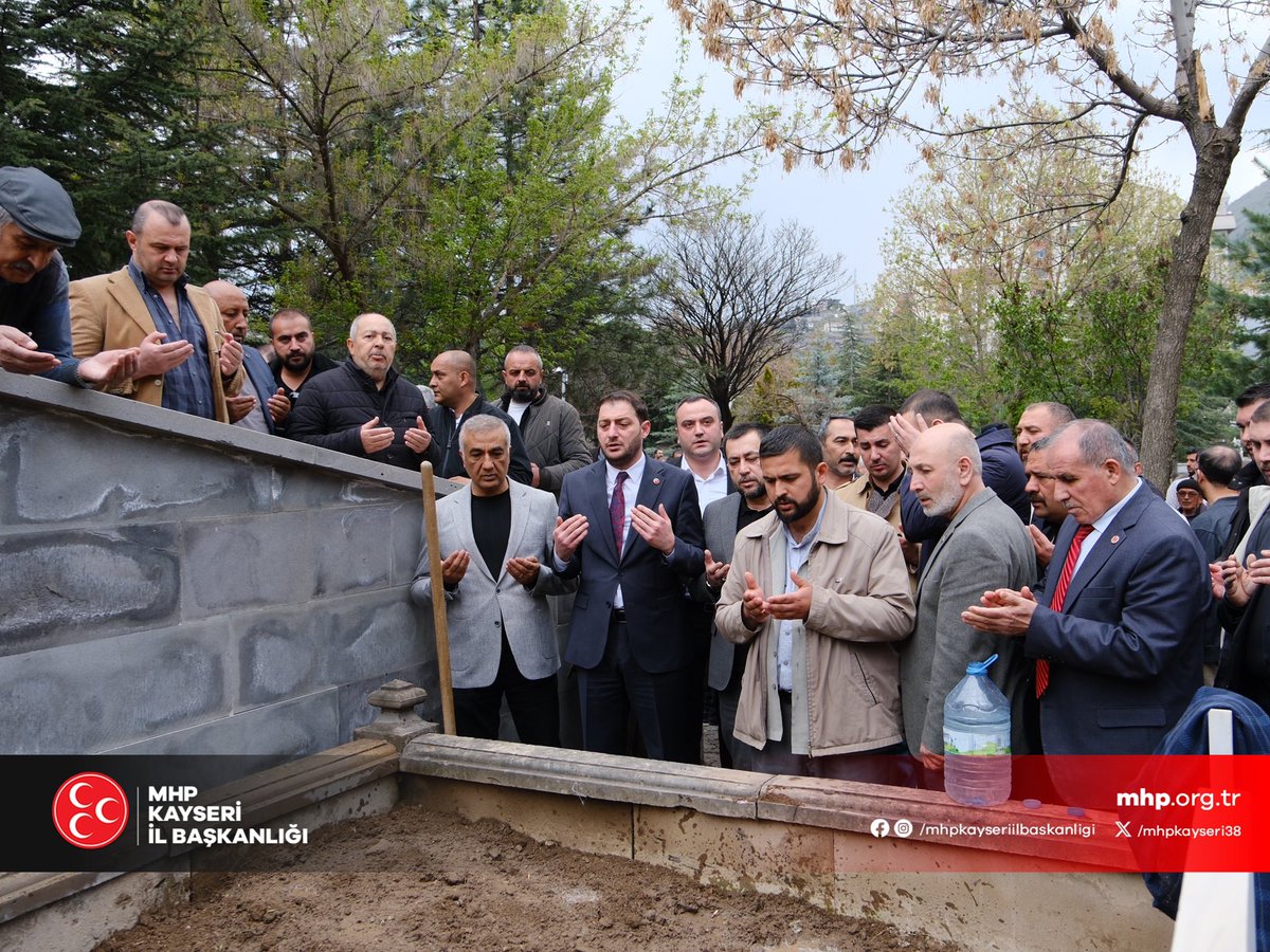 Milliyetçi Hareket Partisi Kayseri İl Başkanı Arif Karadeli'nin Cenazesi