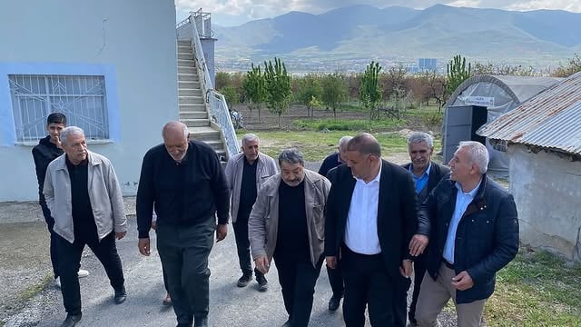MHP Yeşilyurt İlçe Yönetimi Elif Bulgurlu’nun Taziye Ziyaretine Katıldı