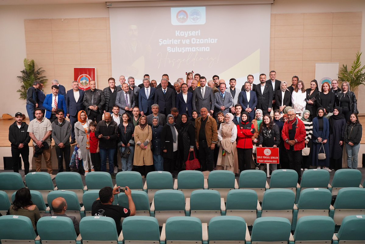 Kayseri'de Şairler ve Ozanlar Buluşması Düzenlendi